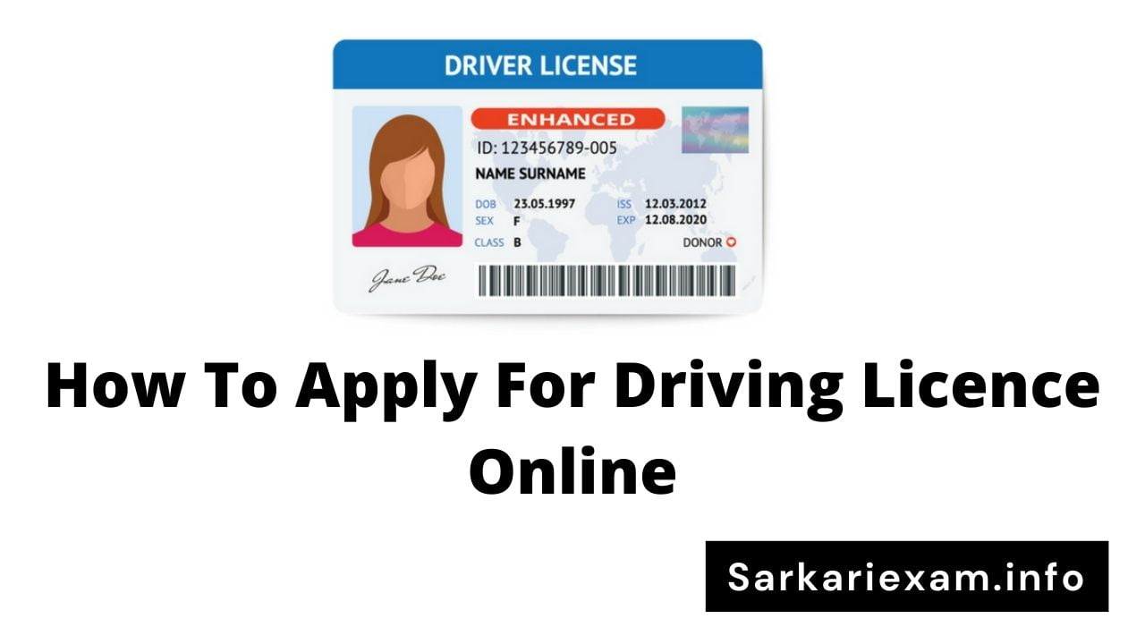 How To Apply For Driving Licence Online