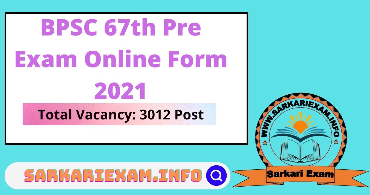 bihar bpsc 67th recruitment
