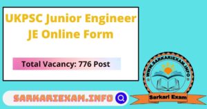 ukpsc junior engineer