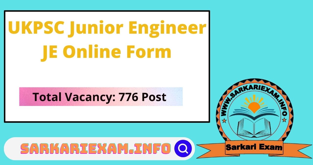 ukpsc junior engineer