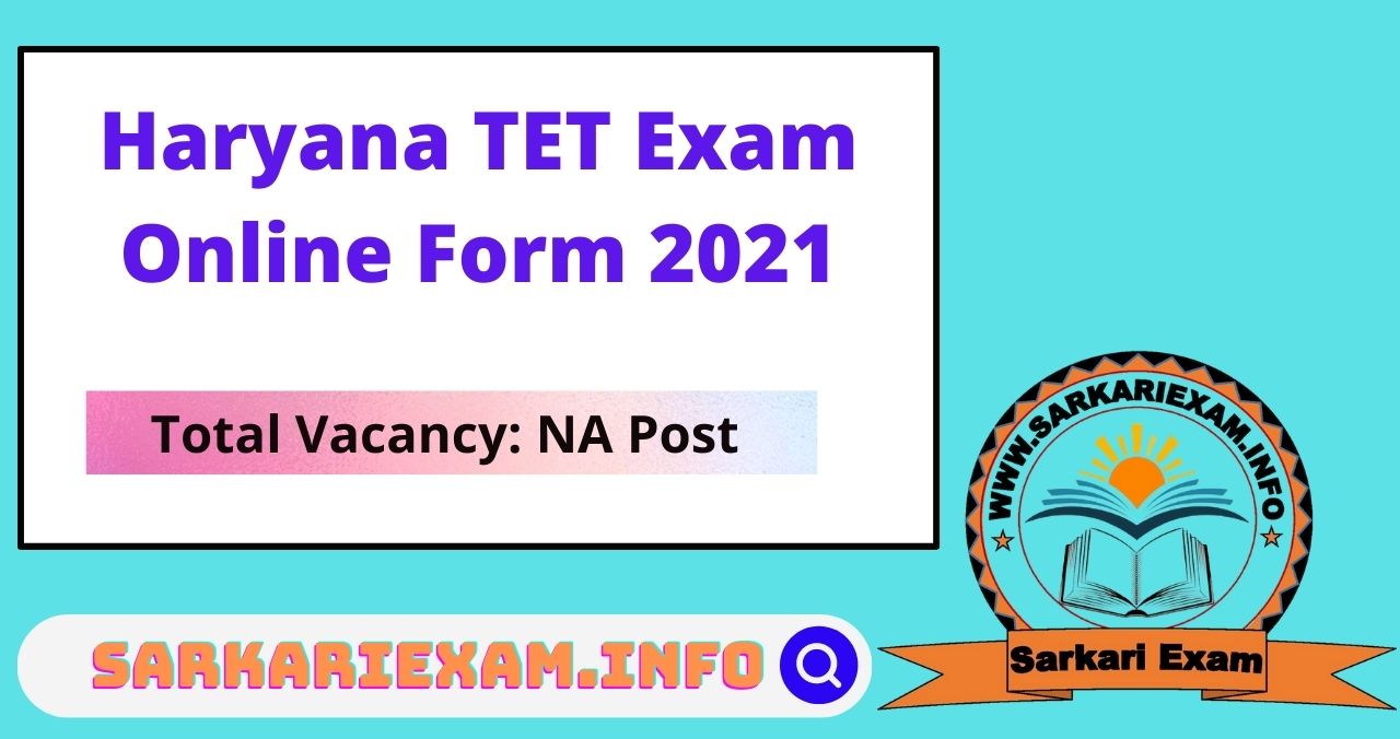 haryana tet exam htet