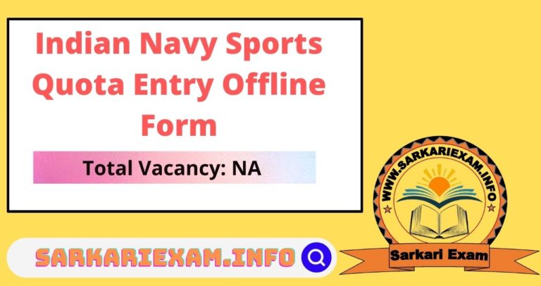 indian navy sports quota recruitment