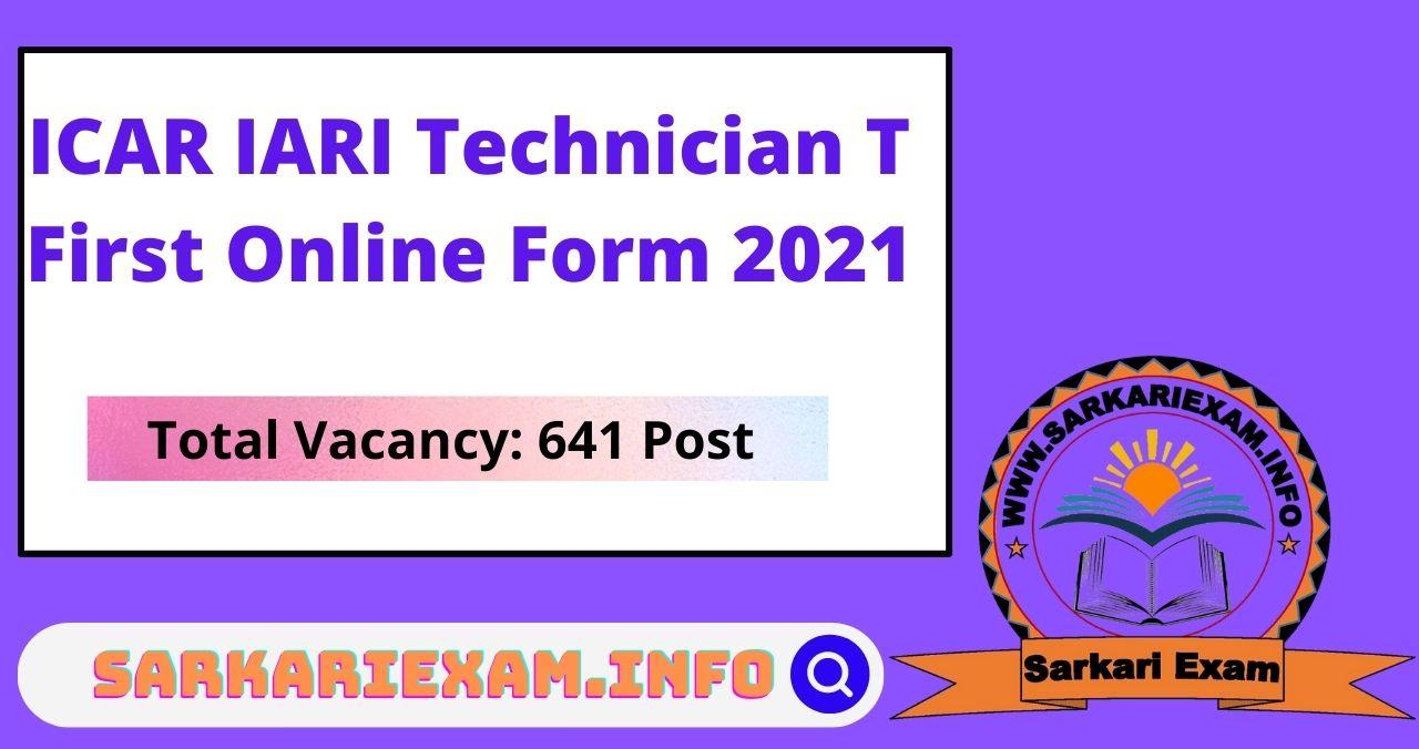 icar iari recruitment