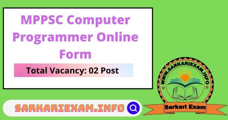 mppsc computer programmer