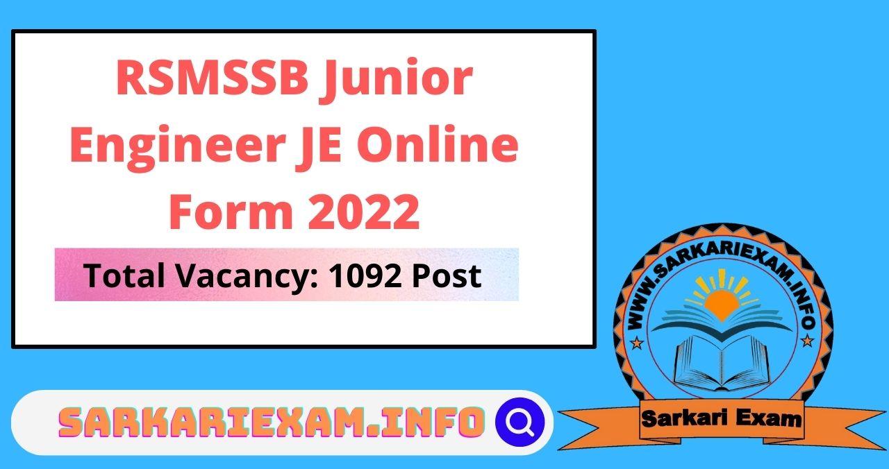 rajasthan junior engineer