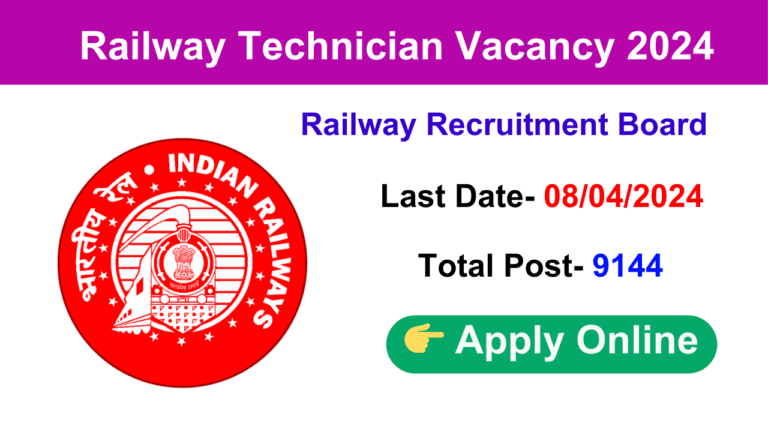 Railway Technician Vacancy 2024