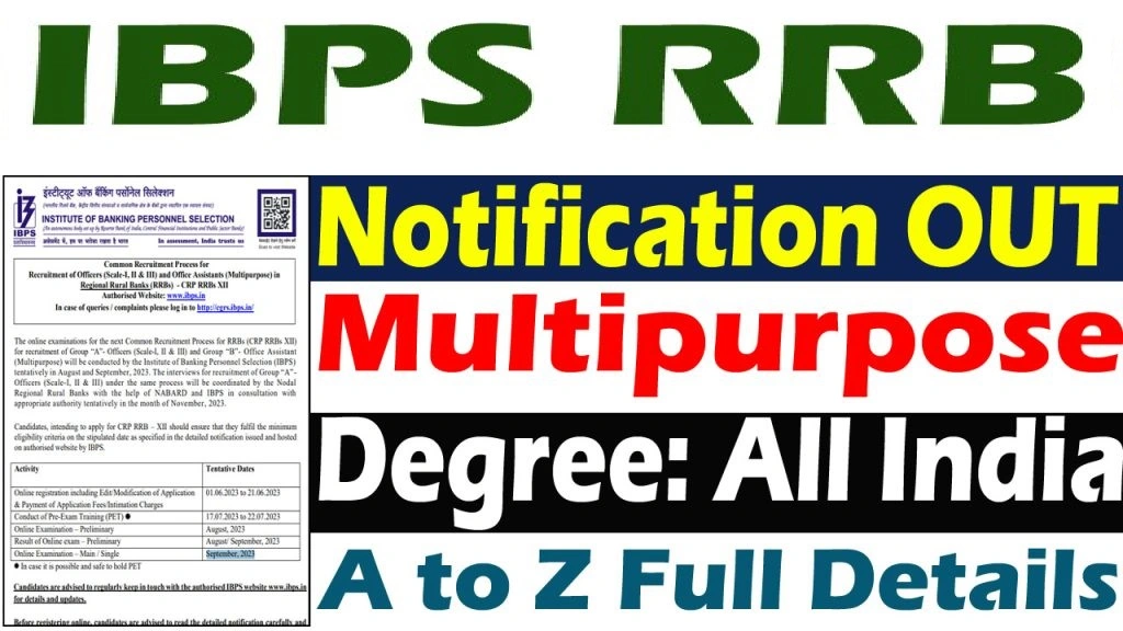 IBPS RRB XIII Office Assistants Scale-I, II, III Online Form 2024