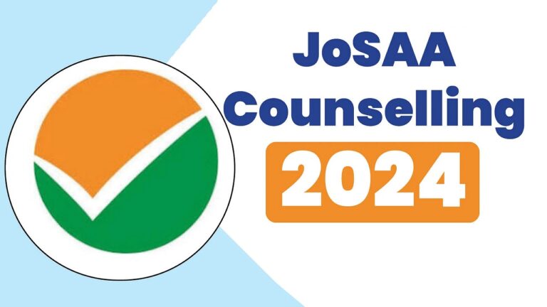 JOSAA Online Counseling 2024