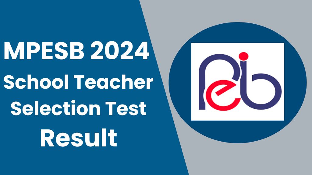 MP High School Teacher Selection Test HSTST 2023 Math Revised Result