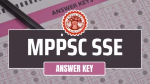 MPPSC State Services Forest Services Answer Key 2024