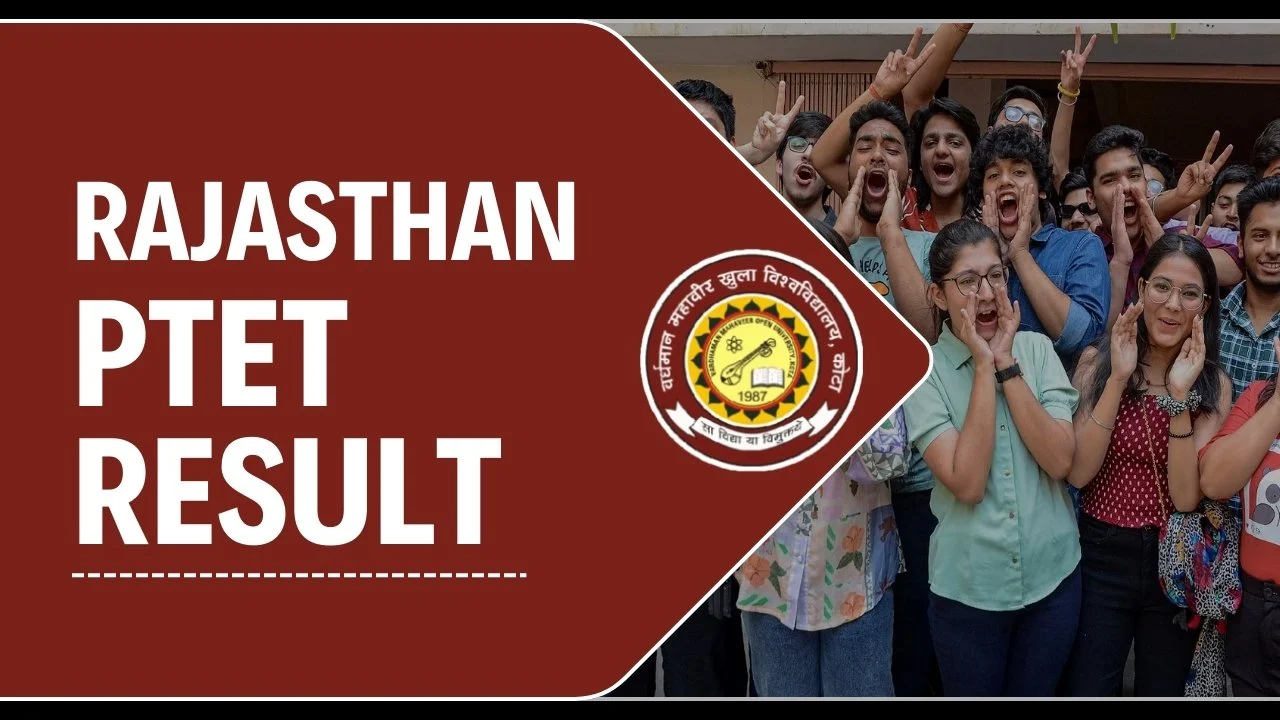 Rajasthan PTET Result 2024