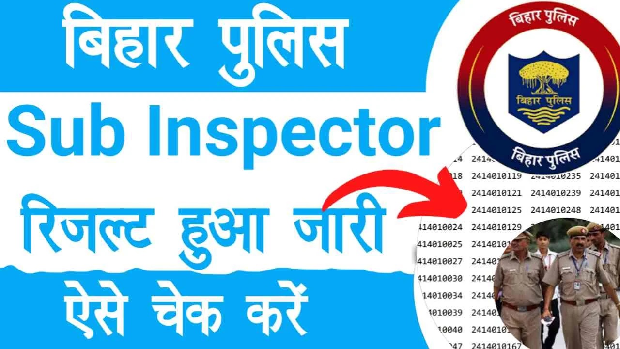 Bihar Police BPSSC SI 022023 Final Result