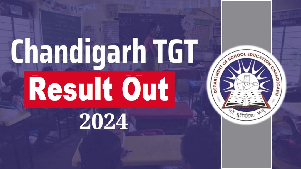 Chandigarh TGT Teacher Result 2024