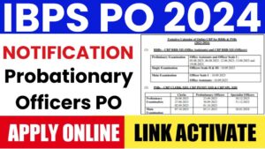 IBPS CRP POMT-XIV Recruitment 2024