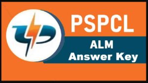 PSPCL ALM Answer Key 2024