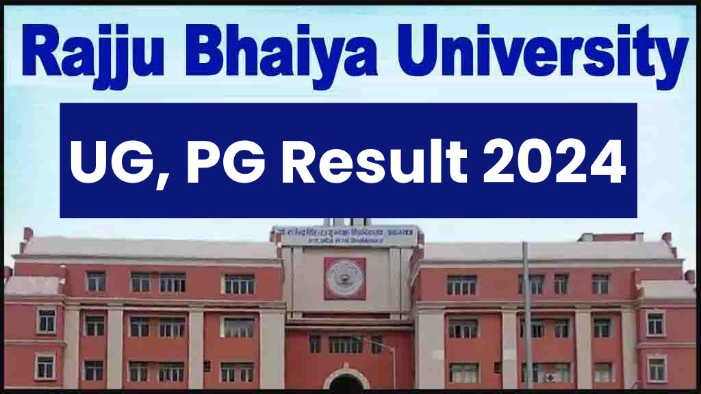 Rajju Bhaiya University UG, PG Result 2024