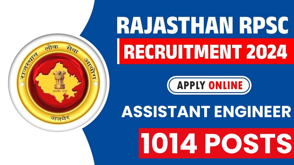 Rajasthan RPSC Assistant Engineer Recruitment 2024