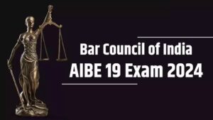 AIBE 19th Exam Online Form 2024