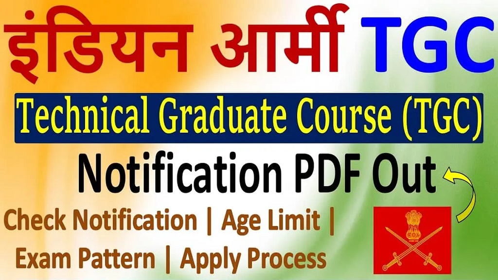 Indian Army TGC 141 July 2025 Online Form