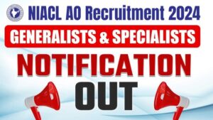 NIACL Administrative Officers AO Online Form 2024