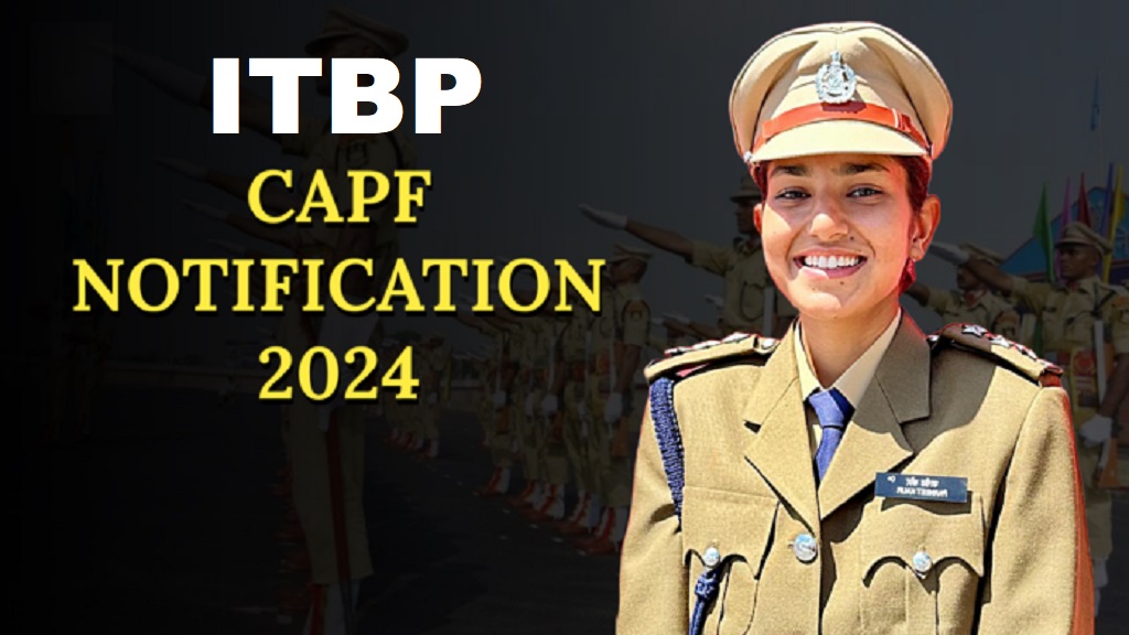 CAPF ITBP Medical Officer Online Form 2024