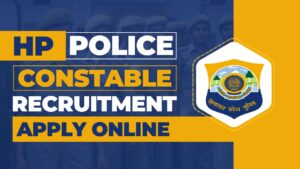 HP Police Constable Online Form 2024