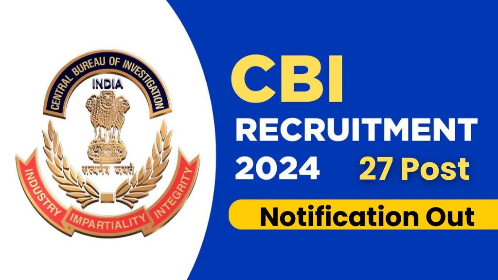 UPSC CBI Assistant Programmer Online Form 2024