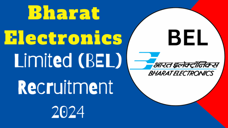 BEL India Online Form 2024