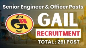 GAIL Senior Engineer & Officer Posts Online Form 2024