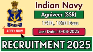 Indian Navy SSR Medical Assistant Recruitment 2025