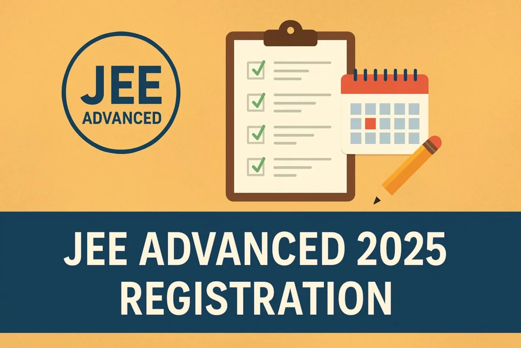 IIT JEE Advance Online Form 2025
