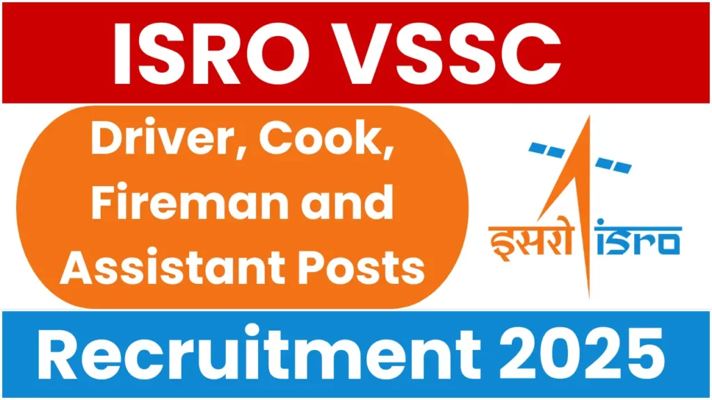ISRO VSSC Various Post Recruitment 2025